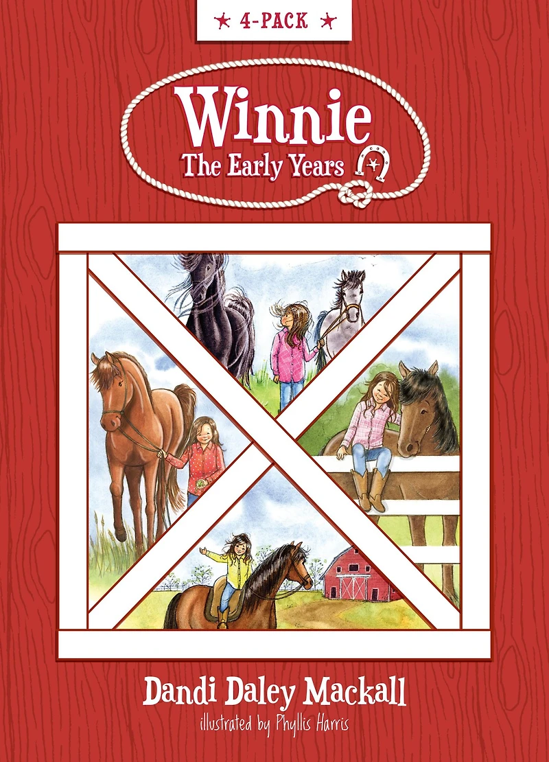 Winnie The Early Years 4-Pack: Horse Gentler Training / A Horse's Best Friend Lucky for Homesick