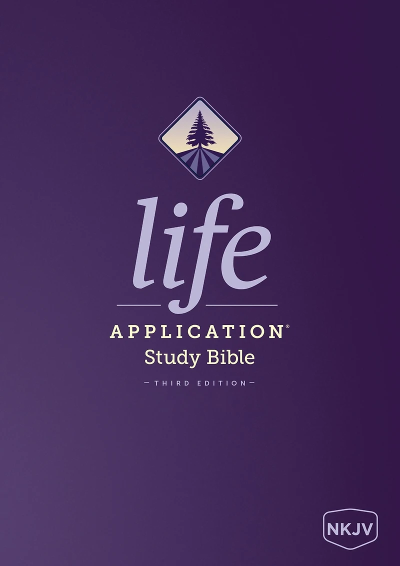 NKJV Life Application Study Bible, Third Edition, Large Print (LeatherLike, Brown/Mahogany, Red Letter)