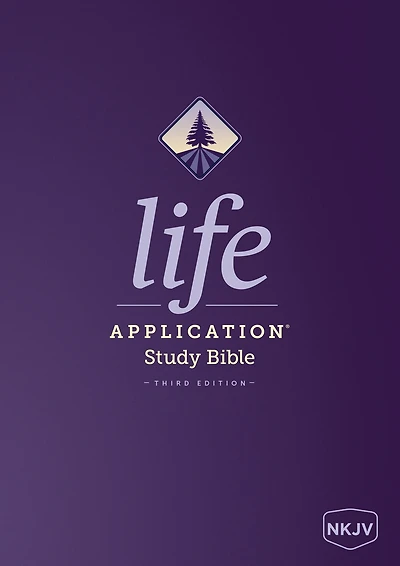 NKJV Life Application Study Bible, Third Edition, Large Print (LeatherLike, Brown/Mahogany, Red Letter)