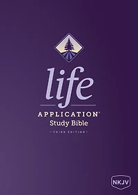 NKJV Life Application Study Bible, Third Edition, Large Print (LeatherLike, Brown/Mahogany, Red Letter)
