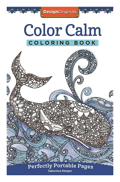 Color Calm Coloring Book: Perfectly Portable Pages