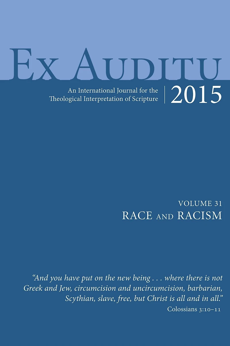 Ex Auditu - Volume 31