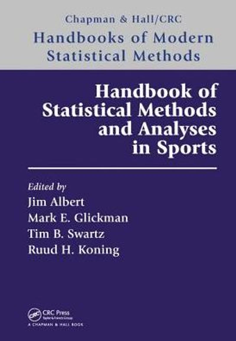 Handbook of Statistical Methods and Analyses Sports