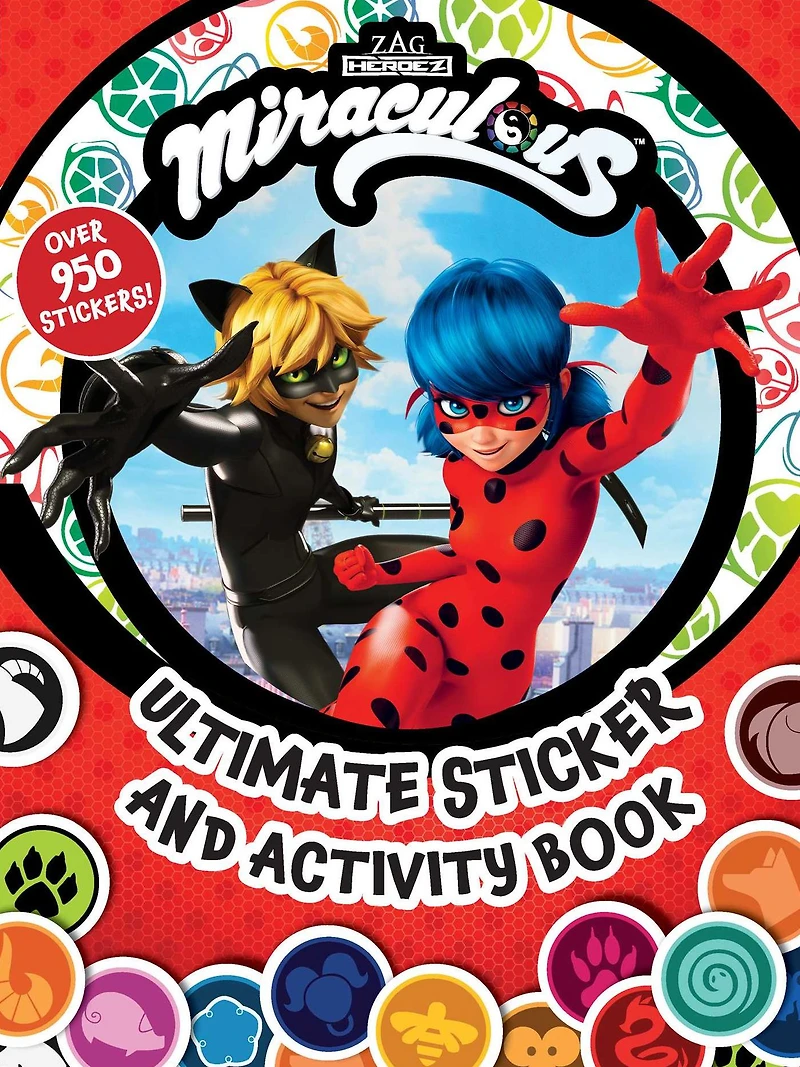 Miraculous: Ultimate Sticker and Activity Book: 100% Official Tales of Ladybug & Cat Noir, as seen on Disney and Netflix!