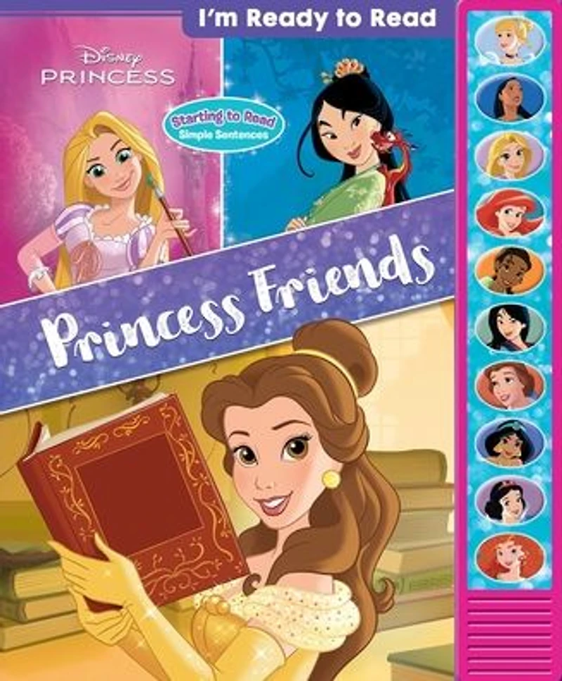 Disney Princess: Princess Friends I'm Ready to Read Sound Book