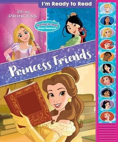 Disney Princess: Princess Friends I'm Ready to Read Sound Book