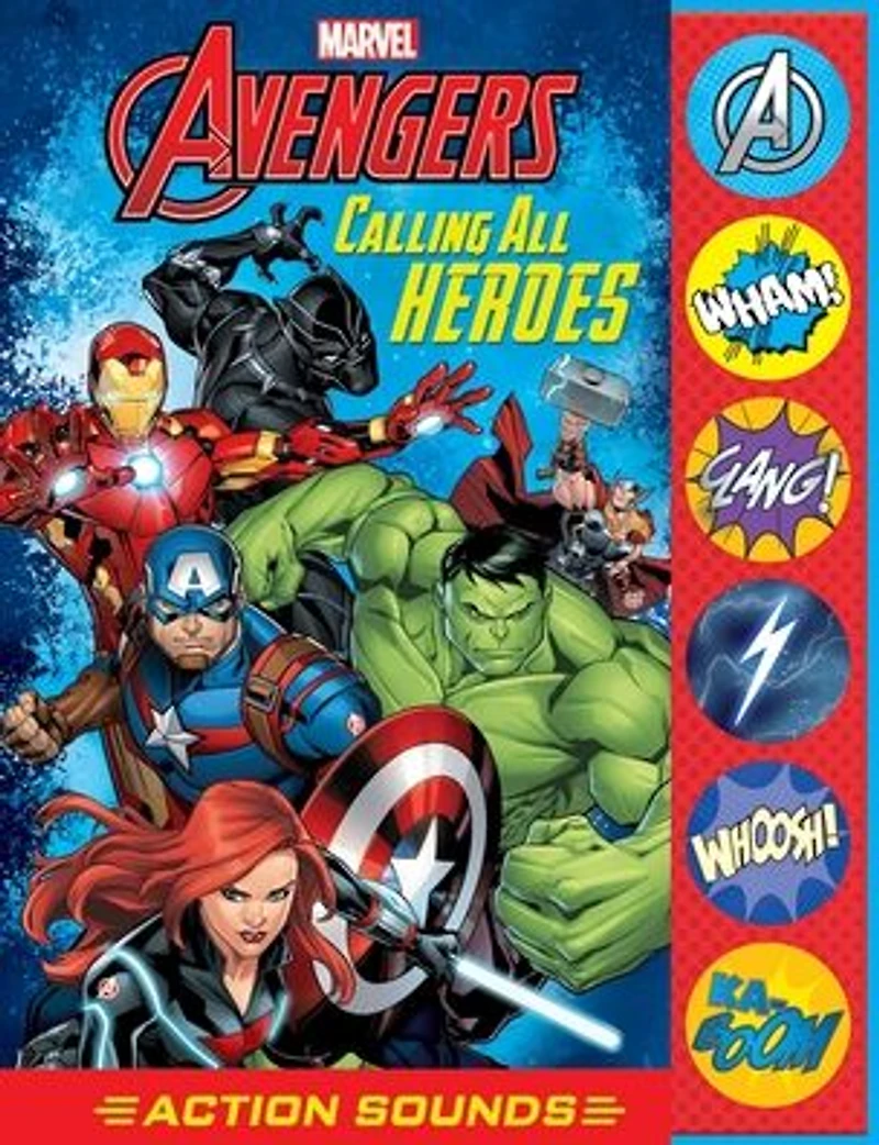 Marvel Avengers: Calling All Heroes Action Sounds Sound Book