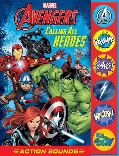 Marvel Avengers: Calling All Heroes Action Sounds Sound Book