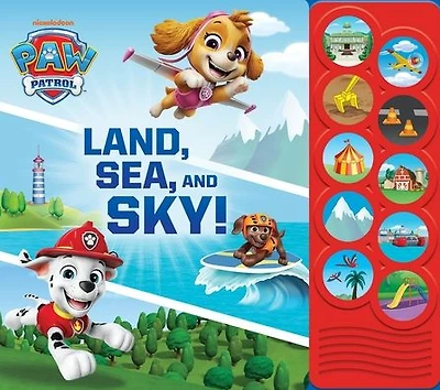 Nickelodeon PAW Patrol: Land, Sea, and Sky! Sound Book