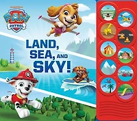 Nickelodeon PAW Patrol: Land, Sea, and Sky! Sound Book