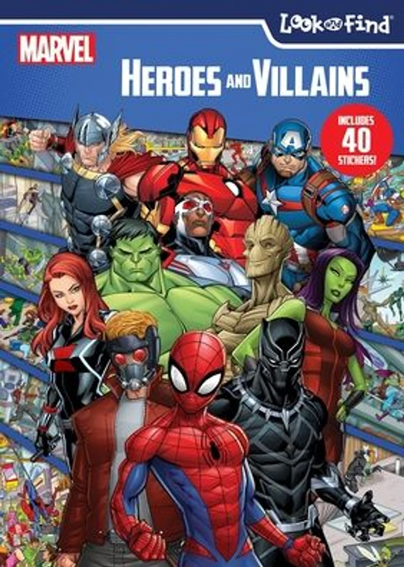 Marvel Heroes and Villains: Look Find