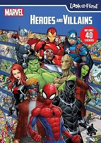 Marvel Heroes and Villains: Look Find