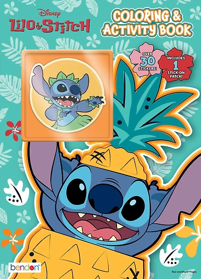Lilo & Stitch Activity Book with Sticker Patch