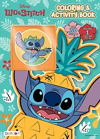Lilo & Stitch Activity Book with Sticker Patch