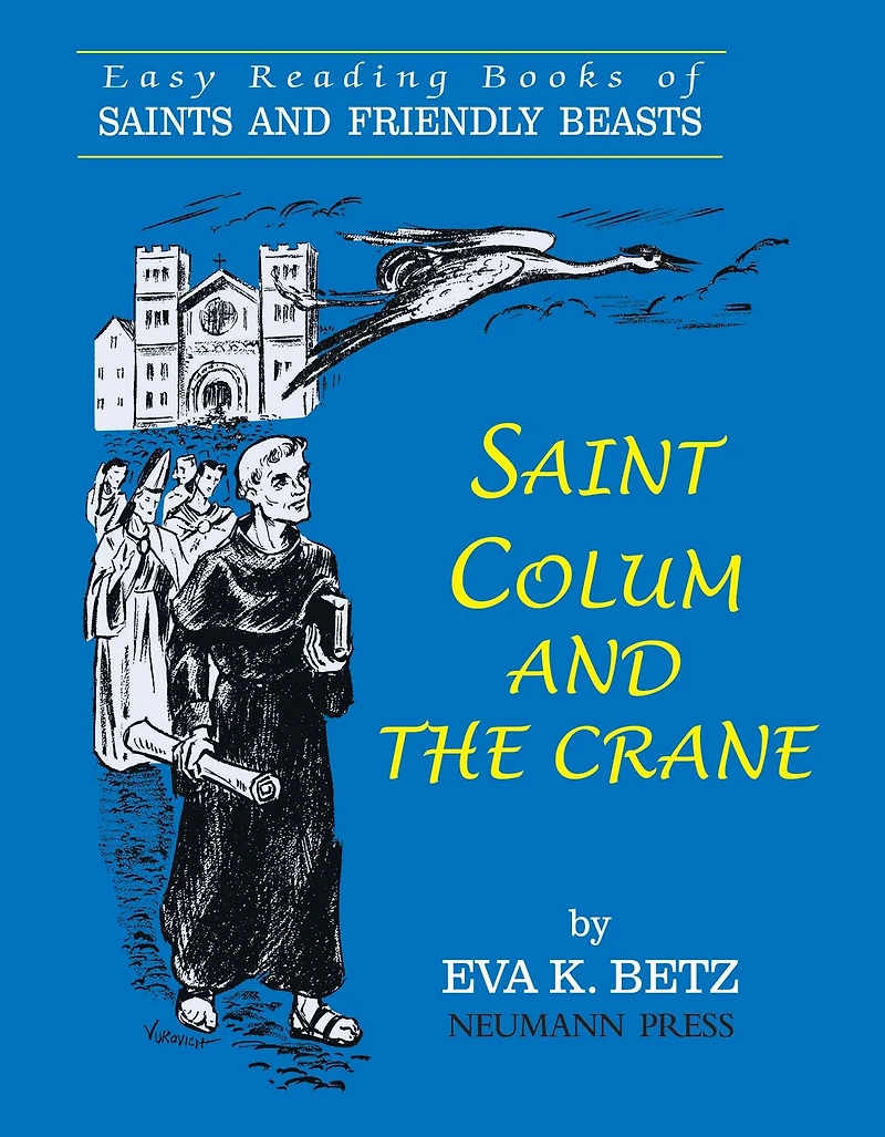 Saint Colum and the Crane