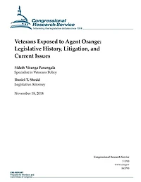 Veterans Exposed to Agent Orange: Legislative History, Litigation, and Current Issues