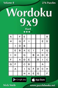 Wordoku 9x9 - Hard - Volume 8 - 276 Logic Puzzles