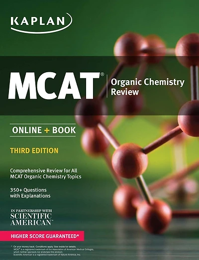 MCAT Organic Chemistry Review: Online + Book