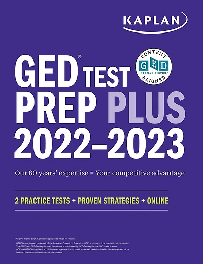 GED Test Prep Plus 2022-2023: Includes 2 Full Length Practice Tests, 1000+ Practice Questions, and 60 Online Videos