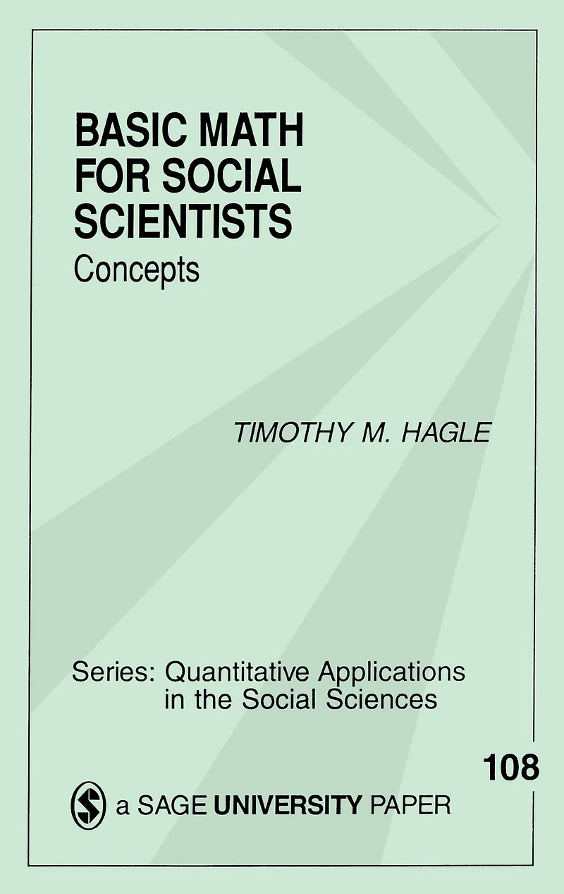 Basic Math for Social Scientists: Concepts