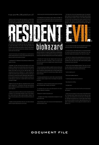 Resident Evil 7: Biohazard Document File