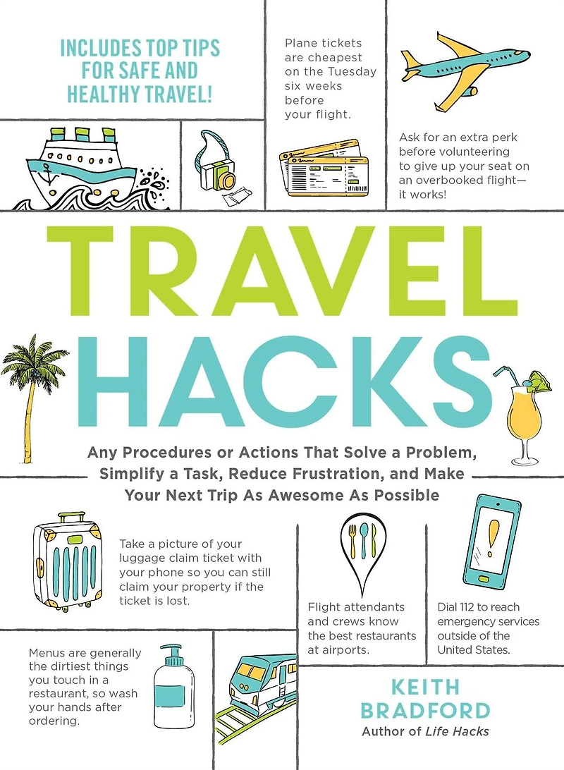 Travel Hacks: Any Procedures or Actions That Solve a Problem, Simplify Task, Reduce Frustration, and Make Your Next Trip As Awesome Possible