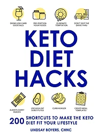 Keto Diet Hacks: 200 Shortcuts to Make the Fit Your Lifestyle