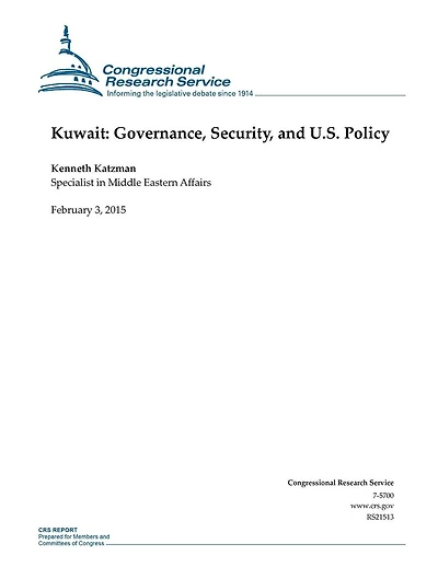 Kuwait: Governance, Security, and U.S. Policy