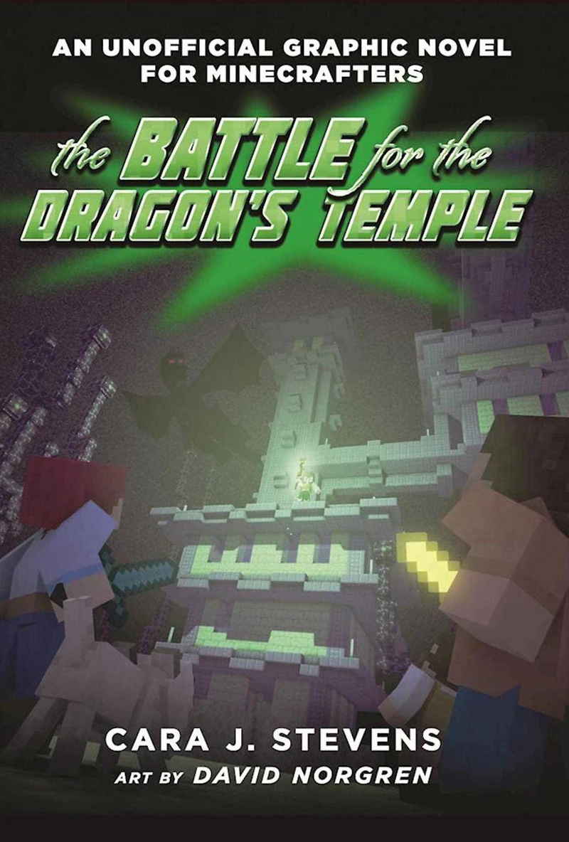 the Battle for Dragon's Temple: An Unofficial Graphic Novel Minecrafters, #4