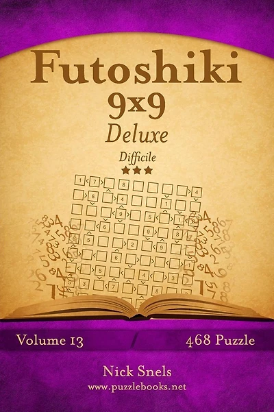 Futoshiki 9x9 Deluxe - Difficile - Volume 13 - 468 Puzzle