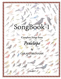 Song Book 1: Songs from Penelope