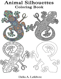 Animal Silhouettes: A Coloring Book for All Ages