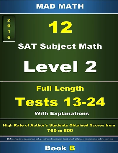 L-2 Tests 13-24 Book B