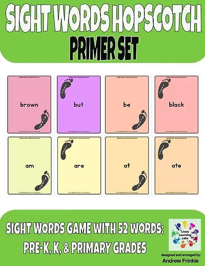Sight Words Hopscotch Primer Set
