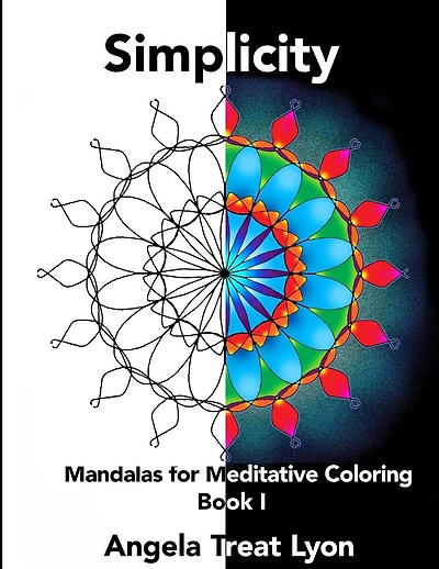 Simplicity: Mandalas for Meditative Coloring: Book I