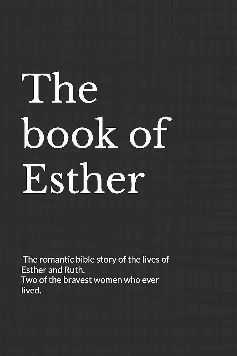 Esther & Ruth Project: For people who enjoy reading the bible
