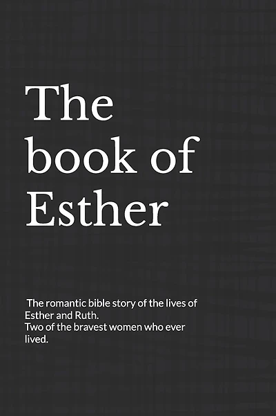 Esther & Ruth Project: For people who enjoy reading the bible