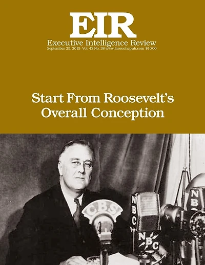 Start From Roosevelt's Overall Conception: Executive Intelligence Review; Volume 42, Issue 38
