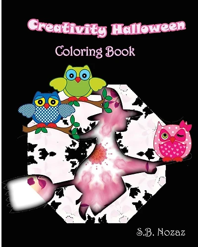 Creativity Halloween Coloring Book
