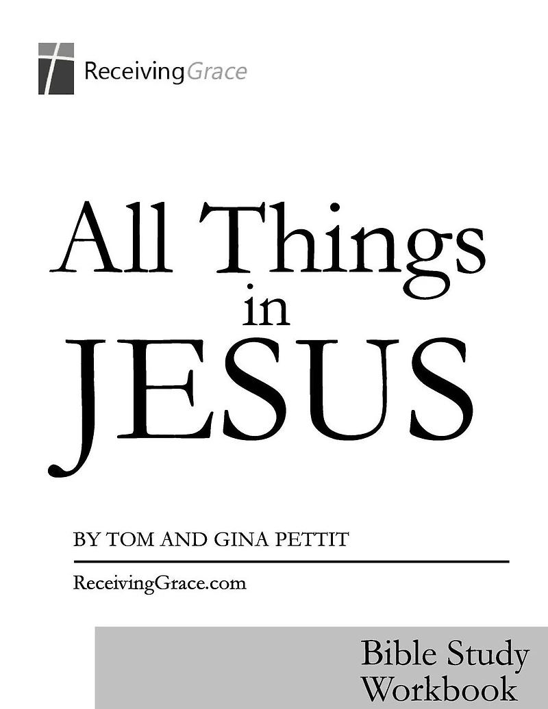 All Things in Jesus: Bible Sudy Workbook