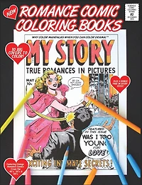 Romance Comic Coloring Book #2