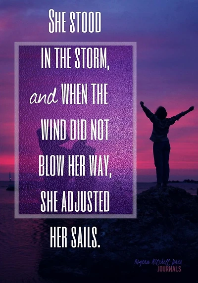 She Stood In The Storm - A Journal