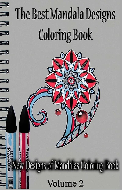 The Best Mandala Designs Coloring Book: New Designs of Mandalas Coloring Book