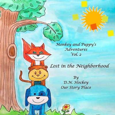 Lost in the Neighborhood: Monkey and Puppy's Adventures