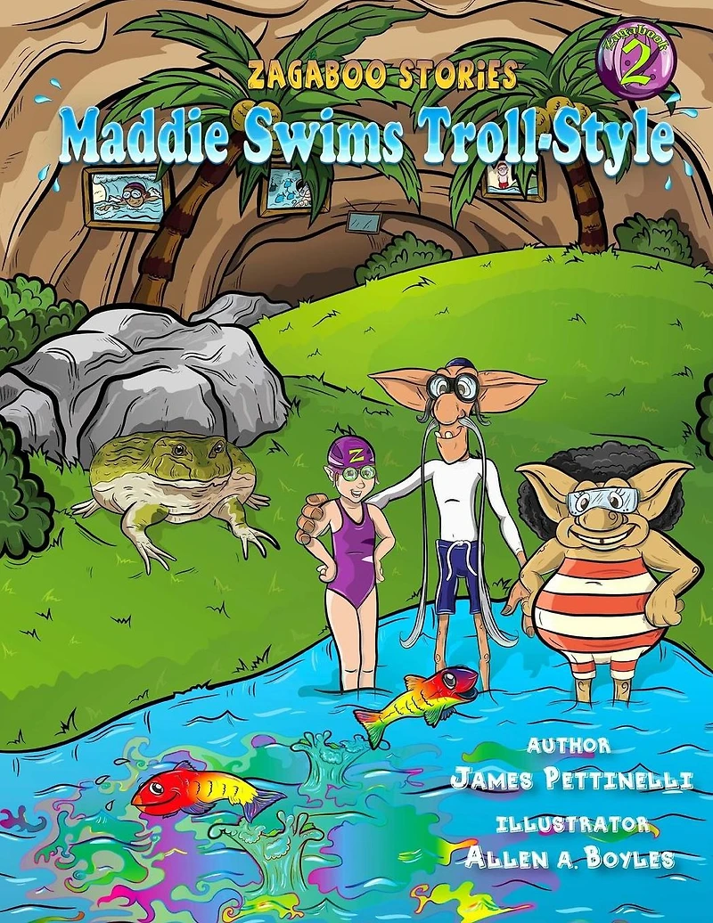 Maddie Swims Troll-Style (Zagabook 2)