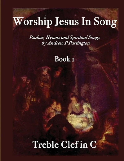 Worship Jesus In Song Treble Clef in C