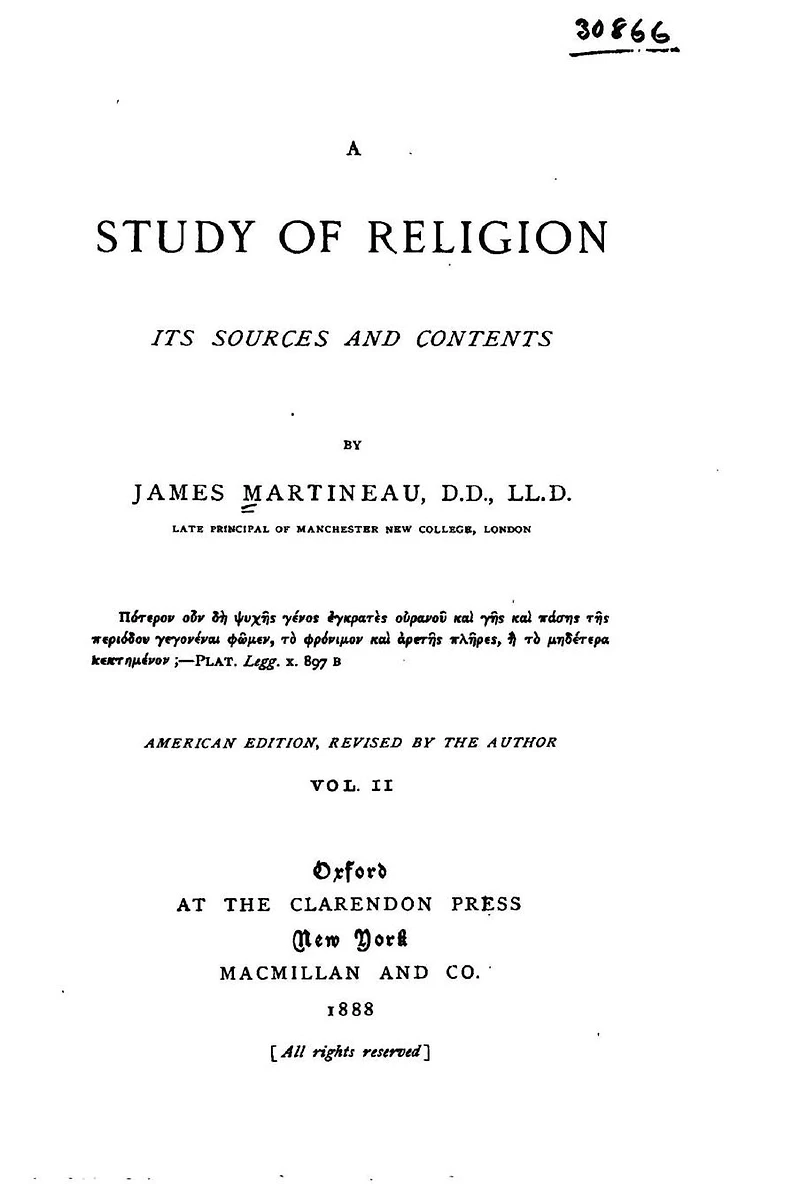 A study of religion, its sources and contents