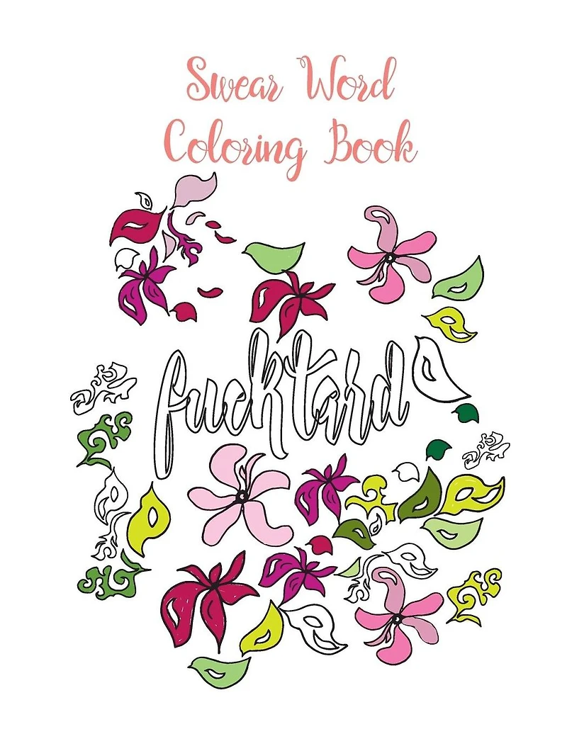 Swear Word Coloring Book