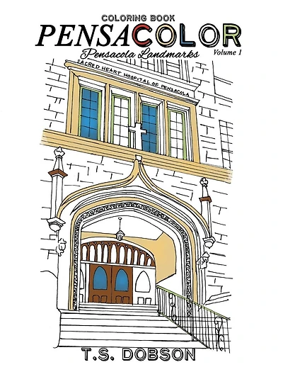 Pensacolor: Pensacola Landmarks Coloring Book