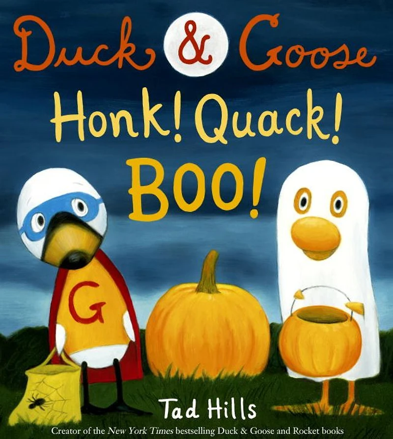Duck & Goose, Honk! Quack! Boo!: A Picture Book for Kids and Toddlers